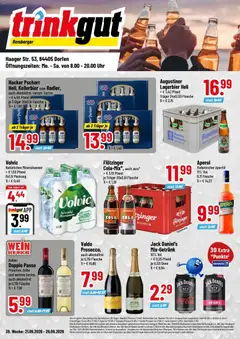 Vorschau von dem Prospekt des Geschäftes Trinkgut, gültig ab dem 21.09.2026