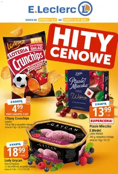 Pogląd gazetki "E.Leclerc gazetka - Hity cenowe" ze sklepu E.Leclerc ważnej od 14.07.2026