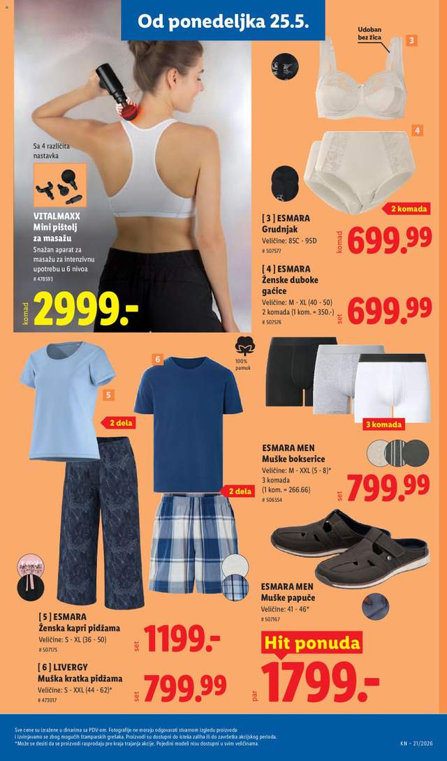 Novi Lidl katalog od 21.05.