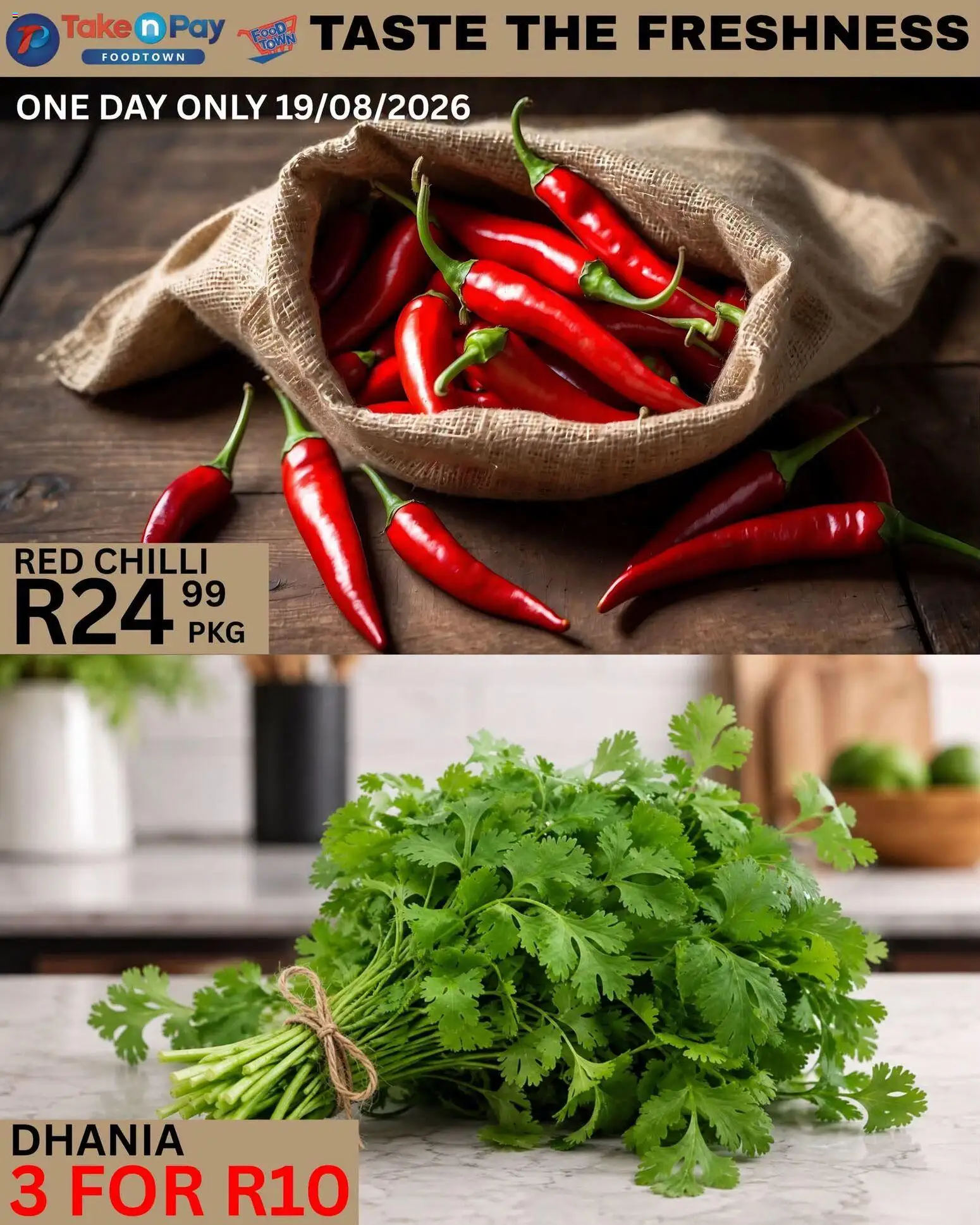 Preview of Take n Pay flyer valid from 19/08/2026