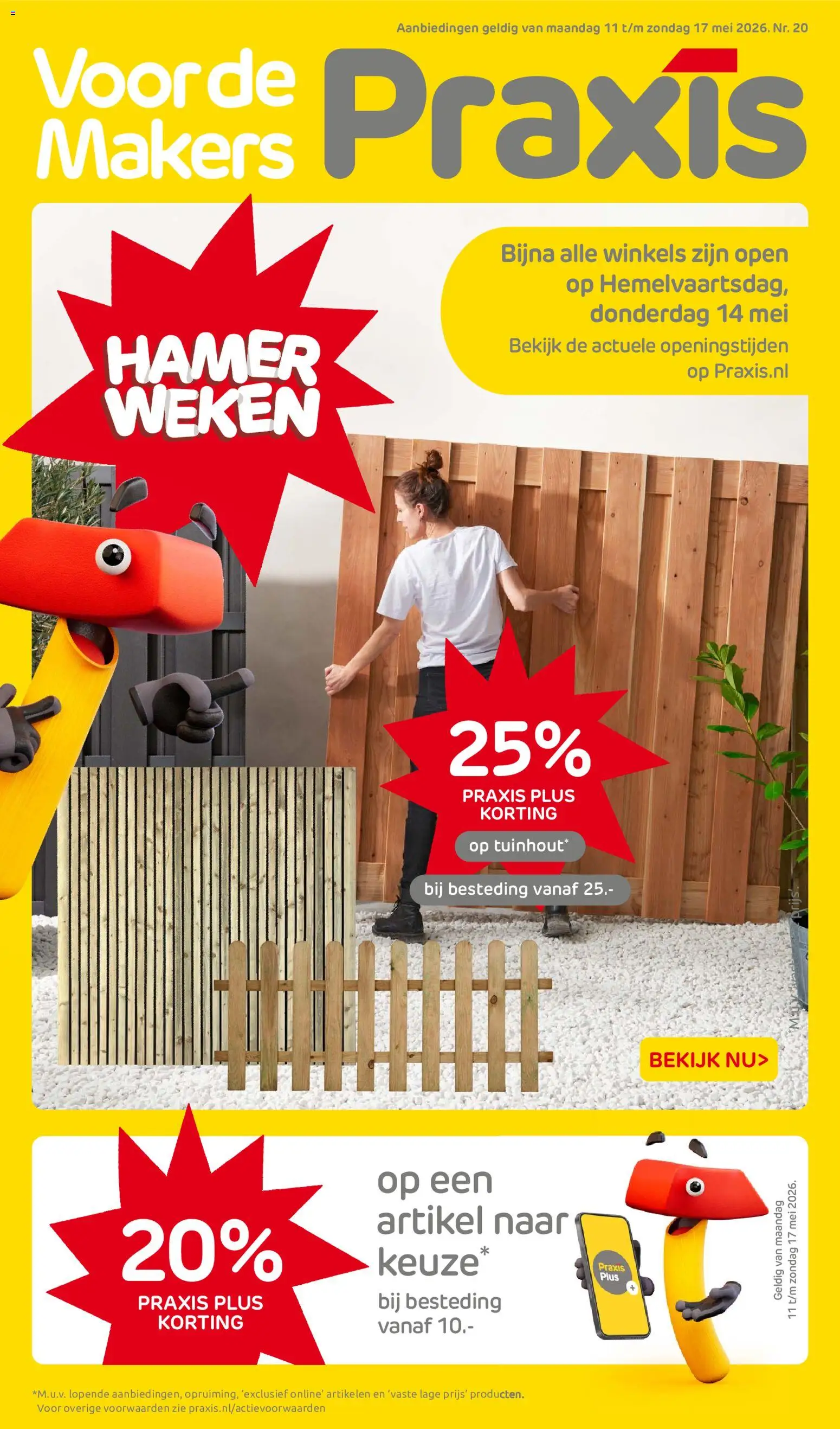 Voorbeeld van Praxis folder van winkel Praxis geldig vanaf 11-05-2026