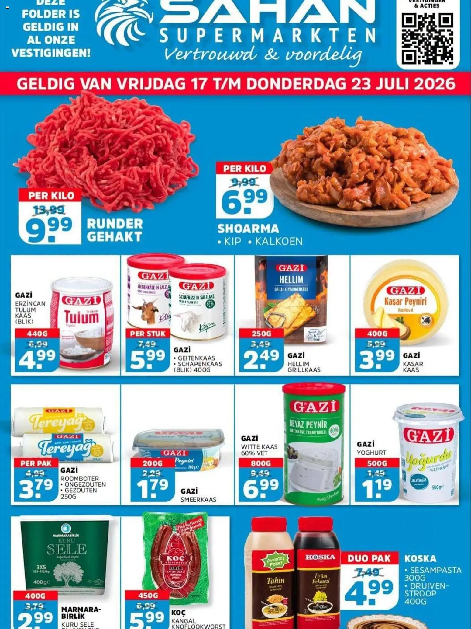 Voorbeeld van Sahan folder van winkel Sahan geldig vanaf 17-07-2026
