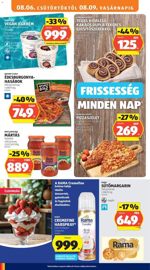 Új Aldi akciós újság 08.06.