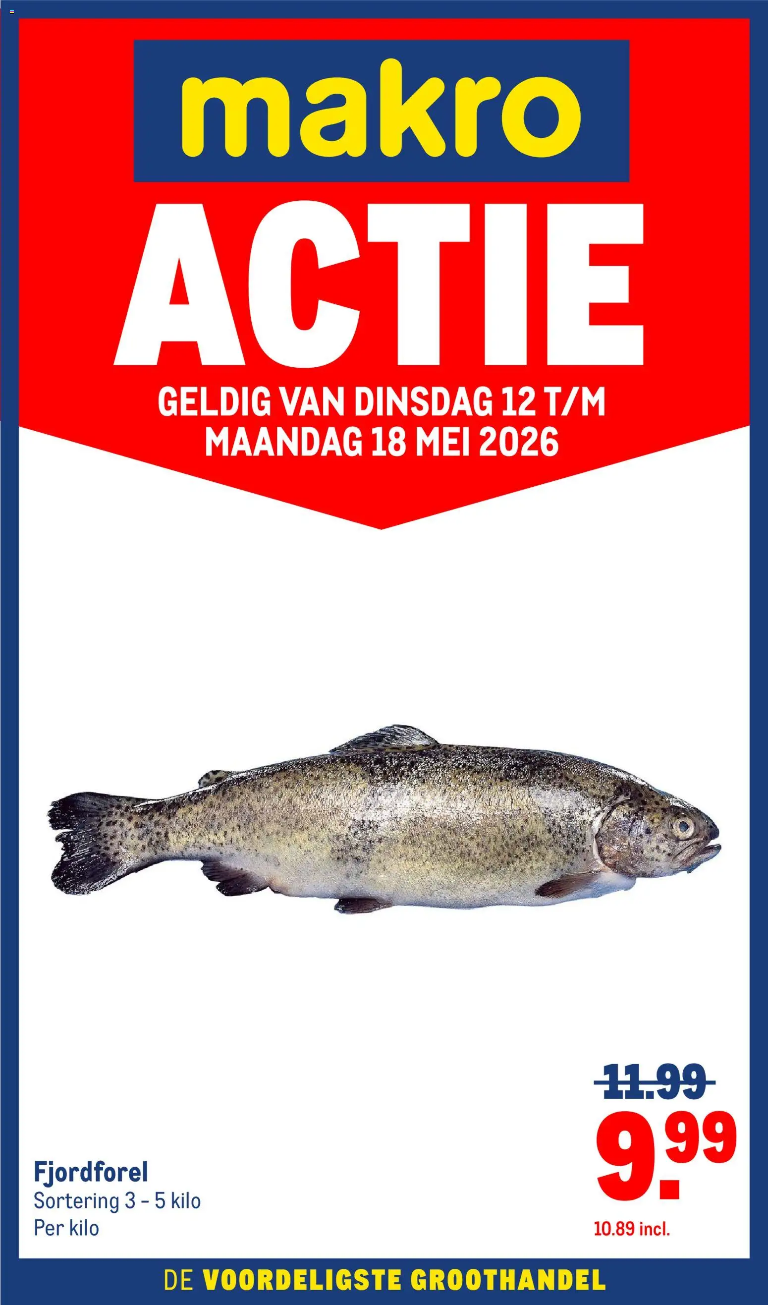 Voorbeeld van Makro folder - Versdeals van winkel Makro geldig vanaf 12-05-2026