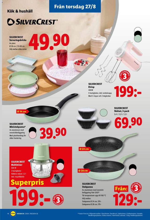 Nytt Lidl reklamblad från 24/08