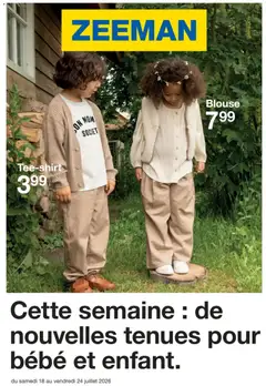 Prévisualisation de Zeeman Publicité du magasin Zeeman formulaire valide 18/07/2026