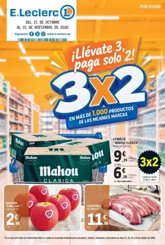 Vista previa del folleto de la tienda E.Leclerc válido desde el 21/10/2026 