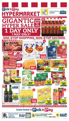 Preview of Pick n Pay flyer valid from 01/05/2026