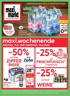 Vorschau der Angebote: Maximarkt Maximarkt Flugblatt gültig ab 13.05.2026