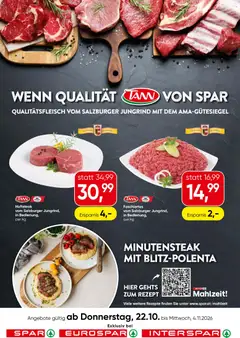 Vorschau der Angebote: Spar Spar TANN gültig ab 22.10.2026