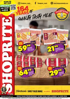 Preview of Shoprite flyer valid from 18/05/2026