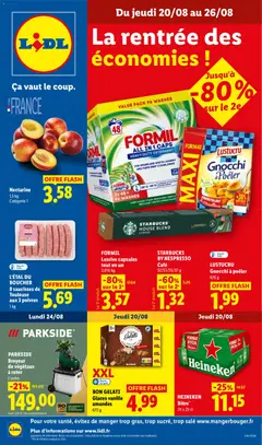 Prévisualisation de LIDL catalogue du magasin LIDL formulaire valide 20/08/2026