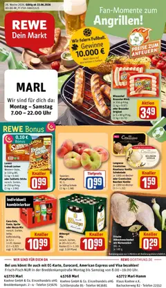Vorschau von dem Prospekt des Geschäftes Rewe, gültig ab dem 21.06.2026