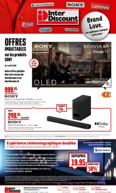 Vorschau des Merkblatts Interdiscount aktionen Offres vom Shop Interdiscount gültig von 07.09.2026 bis 20.09.2026