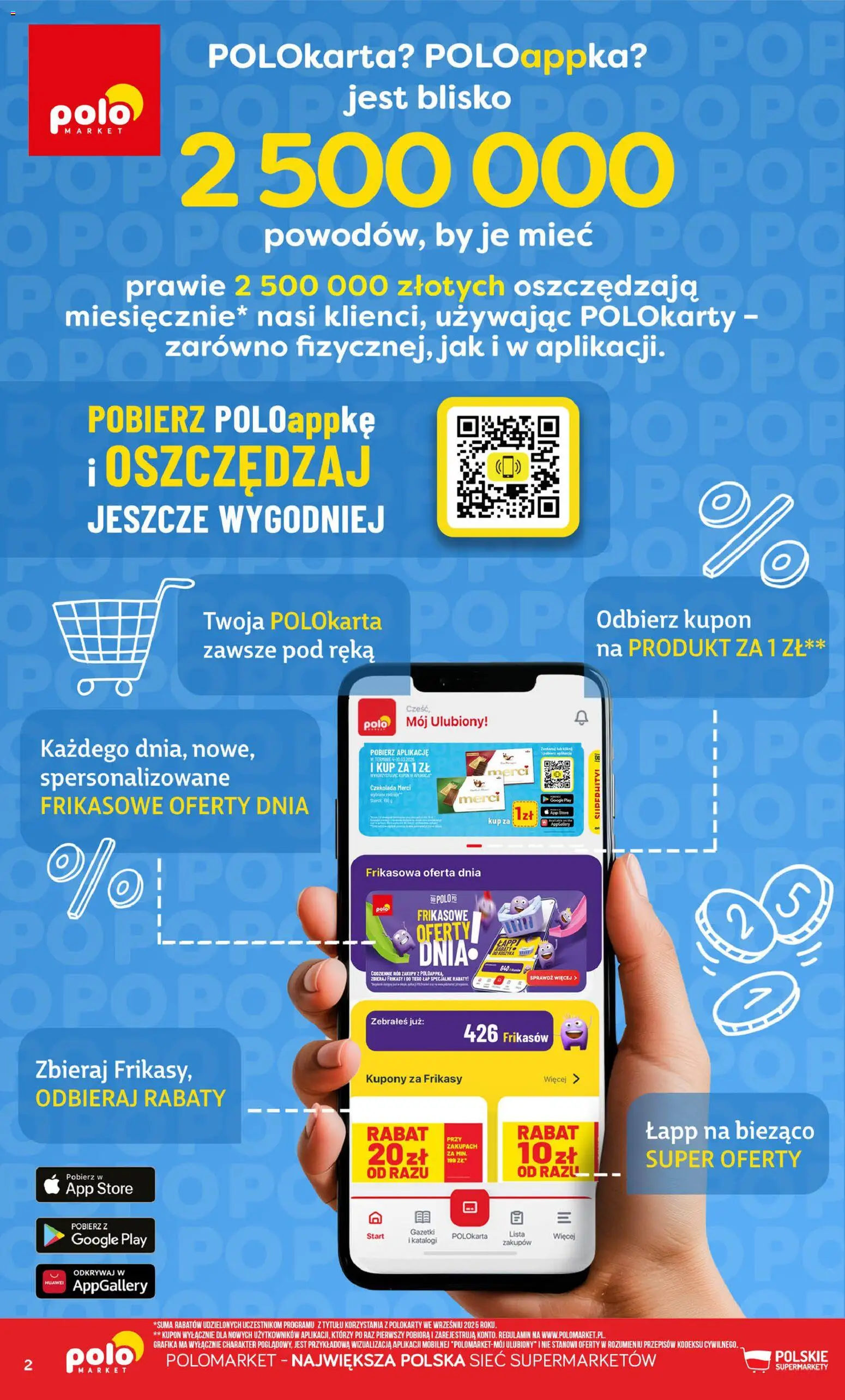 Pogląd gazetki "POLOmarket gazetka - Kupuj taniej" ze sklepu POLOmarket ważnej od 26.08.2026