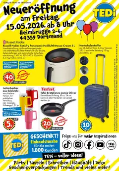 Vorschau von dem Prospekt des Geschäftes TEDi, gültig ab dem 15.05.2026