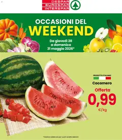 Anteprima dell'opuscolo Despar volantino Weekend dal negozio Despar valido da 28/05/2026
