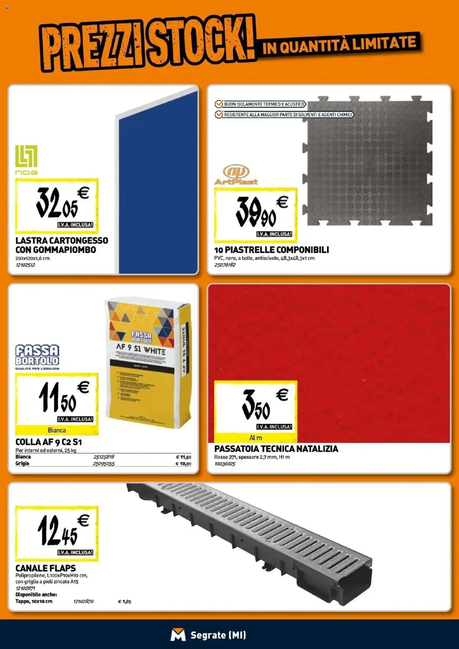 Anteprima dell'opuscolo TECNOMAT catalogo Segrate dal negozio TECNOMAT valido da 29/10/2026