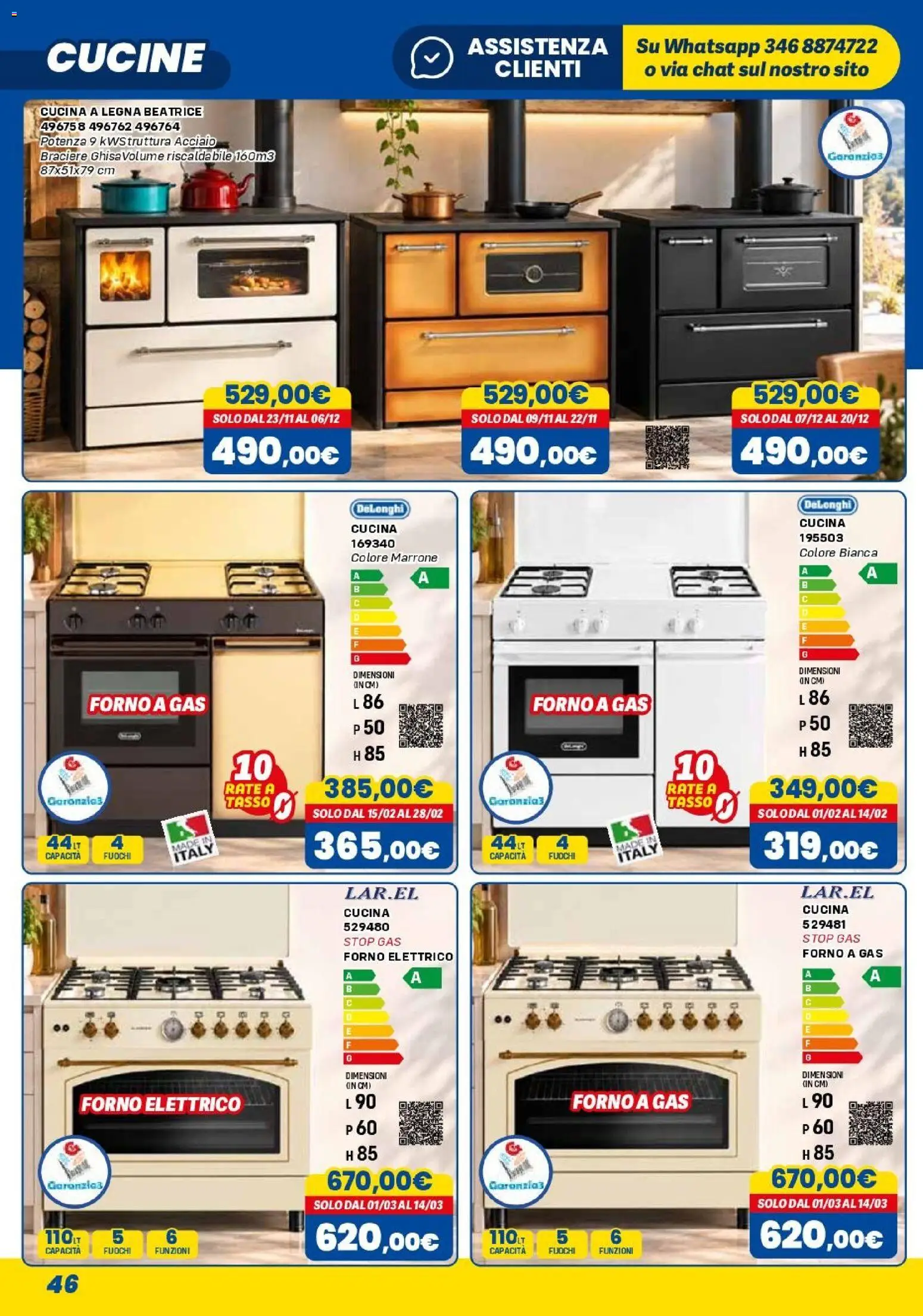 Anteprima dell'opuscolo Orizzonte volantino Elettro dal negozio Orizzonte valido da 01/11/2026 - Forno, Cucine, Forno elettrico