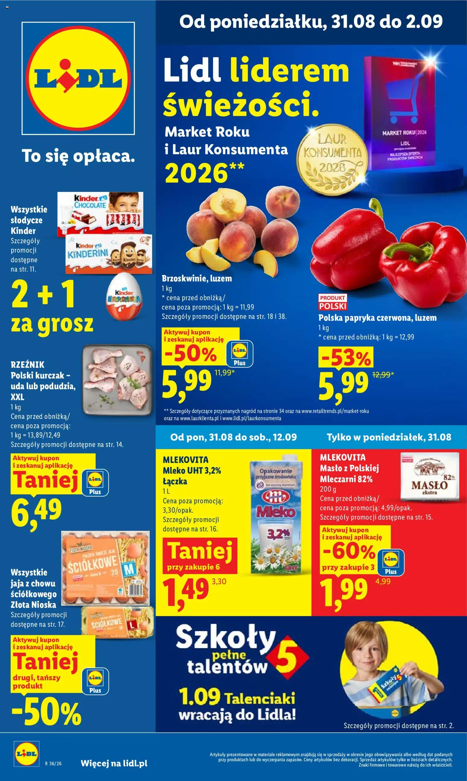 Náhled nabídky: Lidl Polsko Lidl Polsko leták platný od 31.08.2026