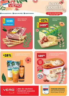 Pregled SuperVERO kataloga - važi od 11.06.2026