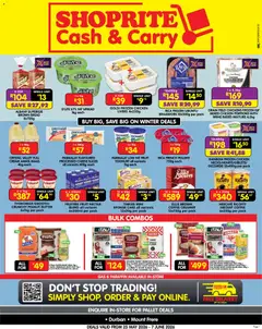 Preview of Shoprite flyer valid from 25/05/2026