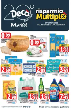 Anteprima dell'opuscolo Decò volantino Market Lazio dal negozio Decò valido da 30/04/2026