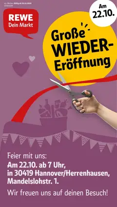 Vorschau von dem Prospekt des Geschäftes Rewe, gültig ab dem 19.10.2026