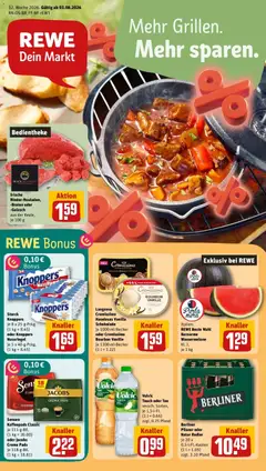 Vorschau von dem Prospekt des Geschäftes Rewe, gültig ab dem 03.08.2026