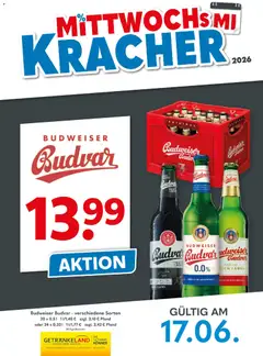 Vorschau von dem Prospekt des Geschäftes Getränkeland, gültig ab dem 17.06.2026