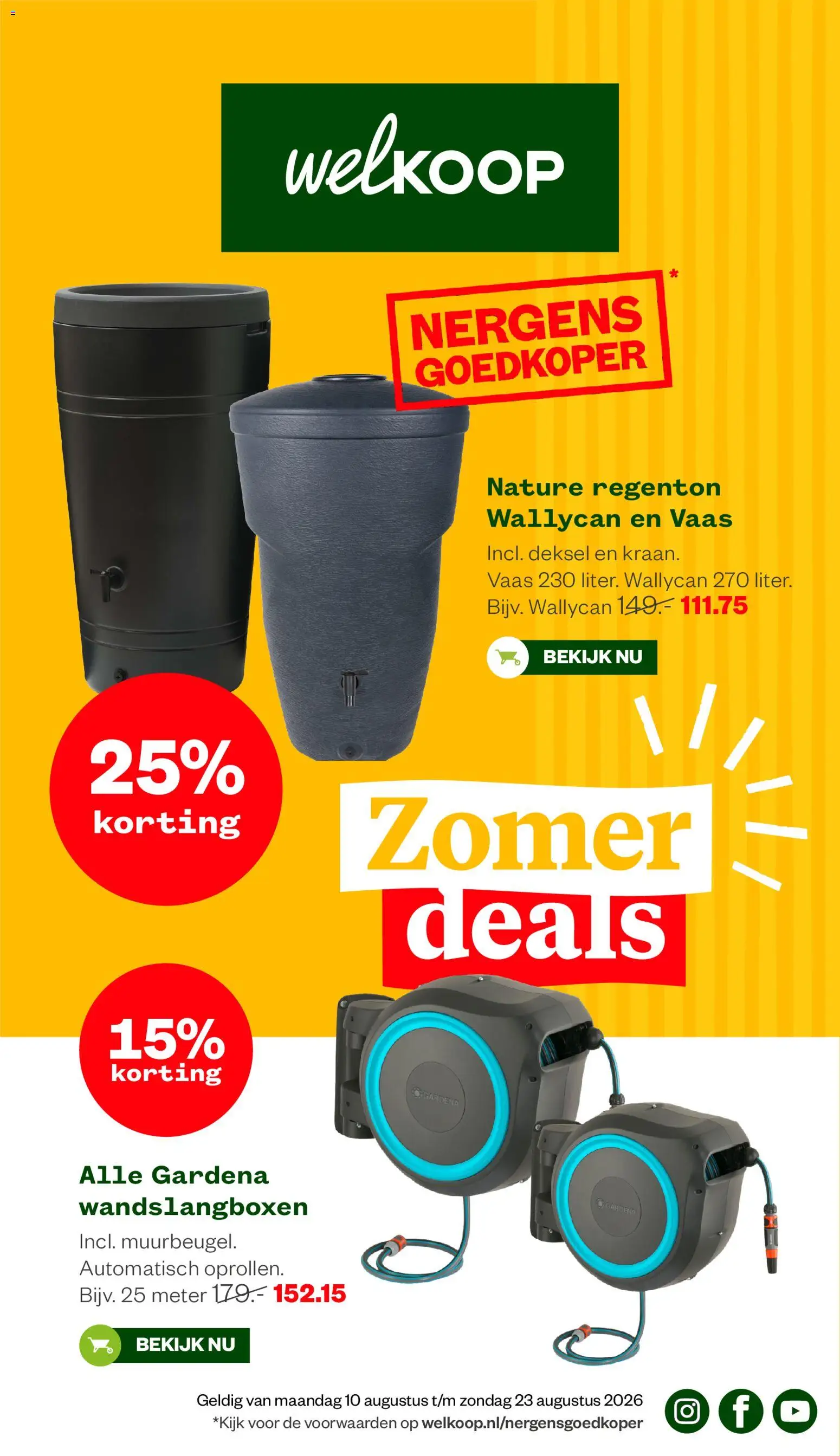 Voorbeeld van Welkoop folder van winkel Welkoop geldig vanaf 10-08-2026 - Vaas