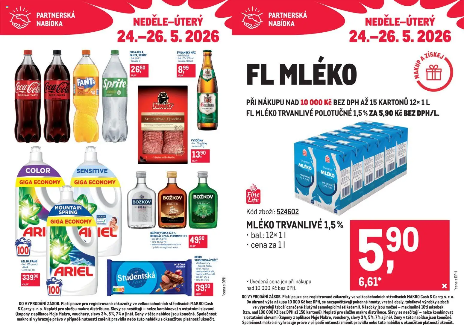 Náhled nabídky: Makro Makro leták - Partnerská nabídka platný od 24.05.2026