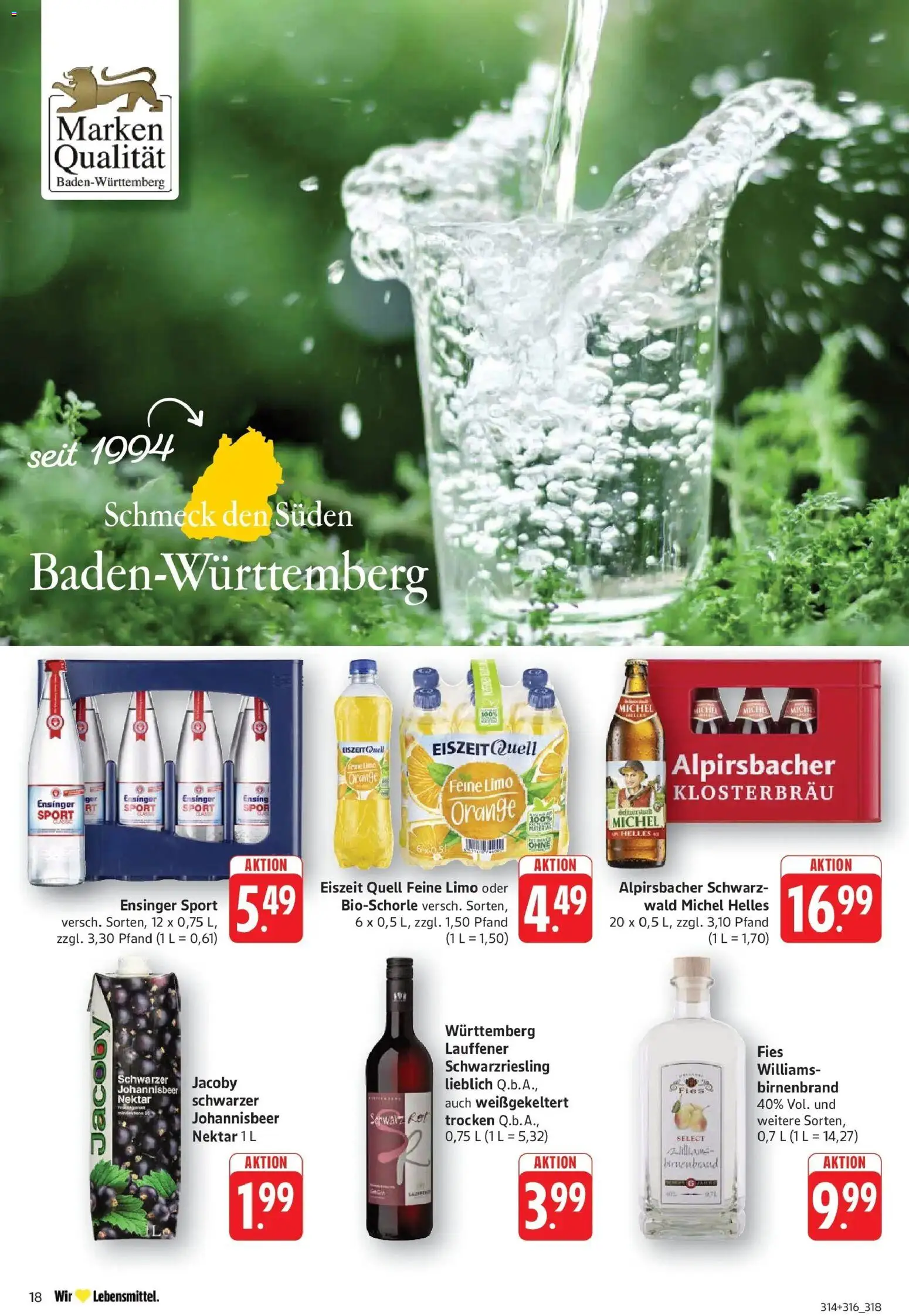 Vorschau von dem Prospekt des Geschäftes Edeka, gültig ab dem 19.10.2026