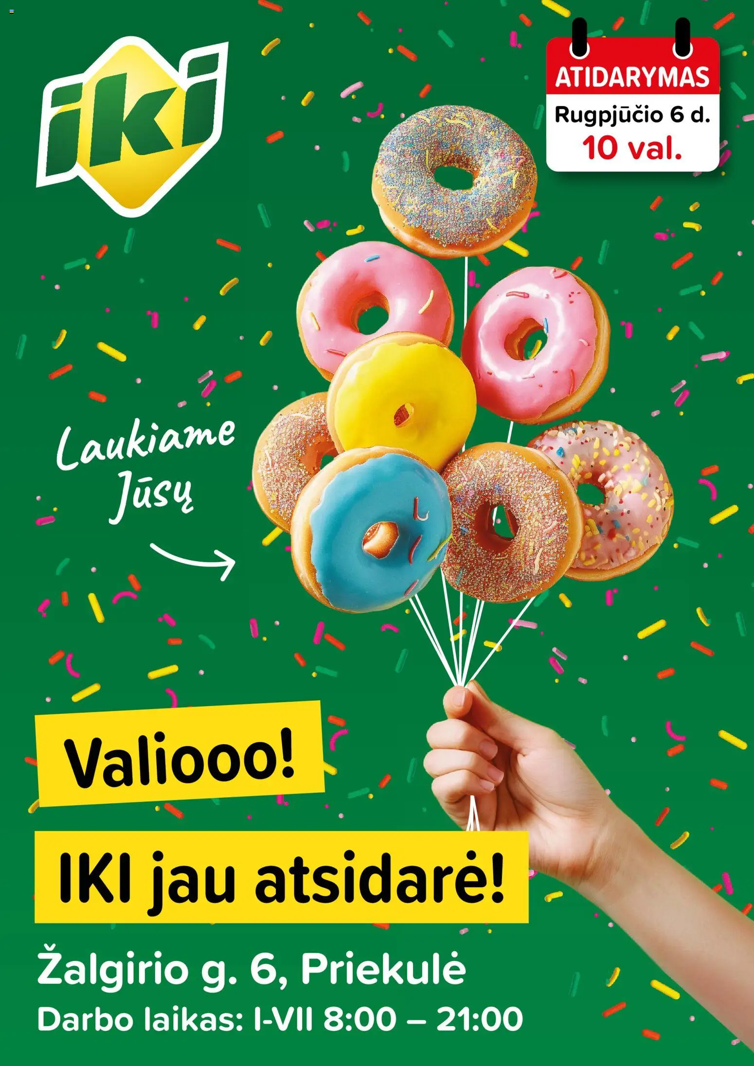 IKI parduotuvės leidinio IKI leidinys - Specialūs pasiūlymai IKI Priekulė parduotuvės klientams galiojančio nuo 2026.08.06 peržiūra
