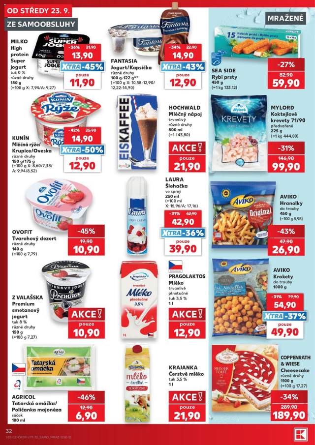 Nový Kaufland leták od 23.09.