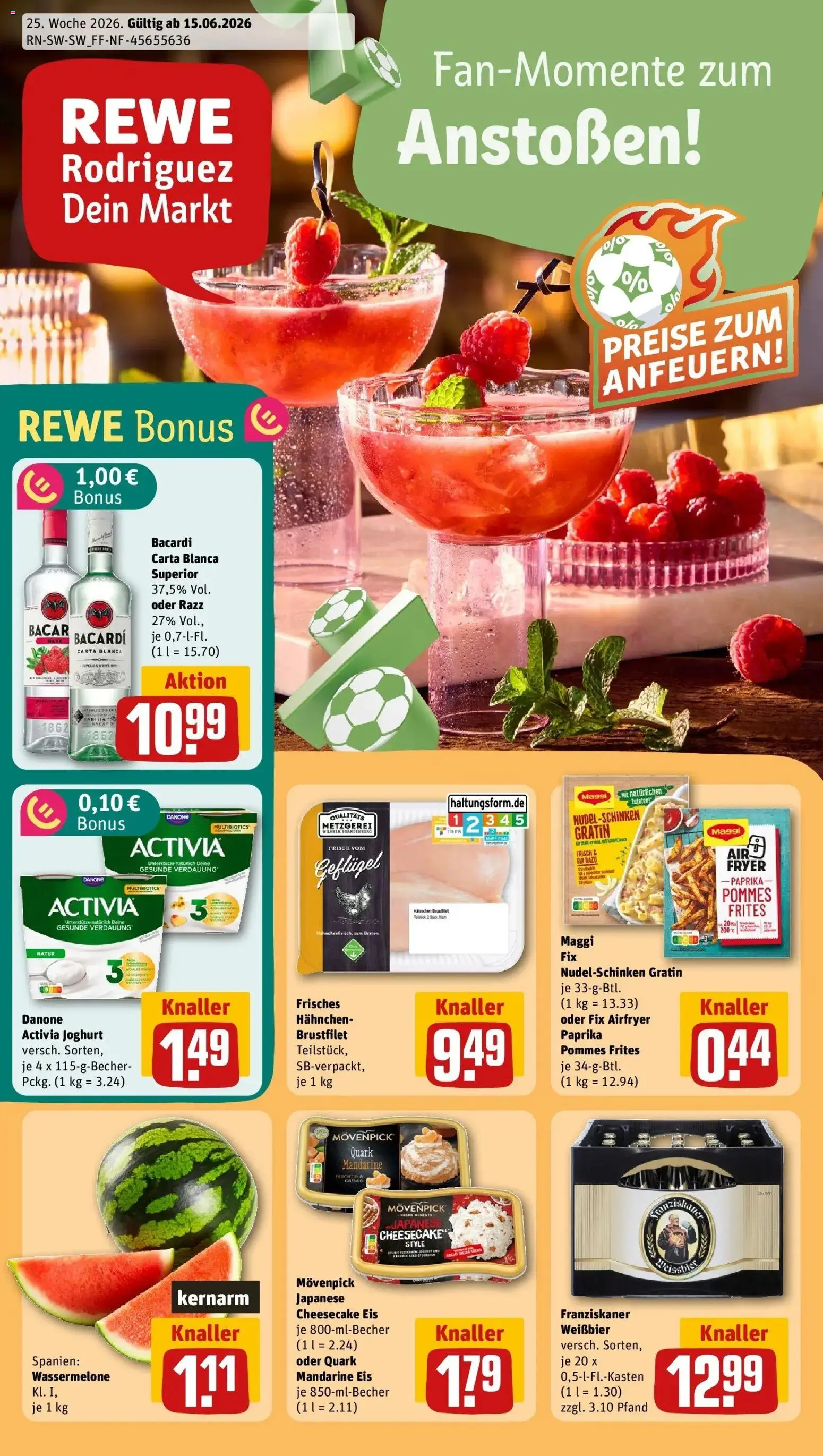 Vorschau von dem Prospekt des Geschäftes Rewe, gültig ab dem 14.06.2026