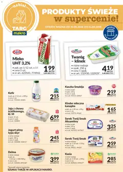 Pogląd gazetki "Makro gazetka - Oferta świeża w super cenach" ze sklepu Makro ważnej od 10.08.2026