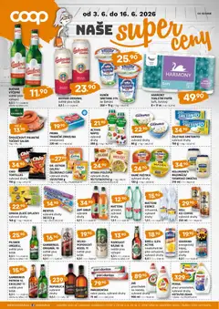 Náhled nabídky: Trefa Trefa leták - COOP naše super ceny platný od 03.06.2026