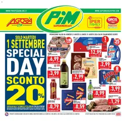 Anteprima dell'opuscolo PIM Supermercati volantino dal negozio PIM Supermercati valido da 21/08/2026