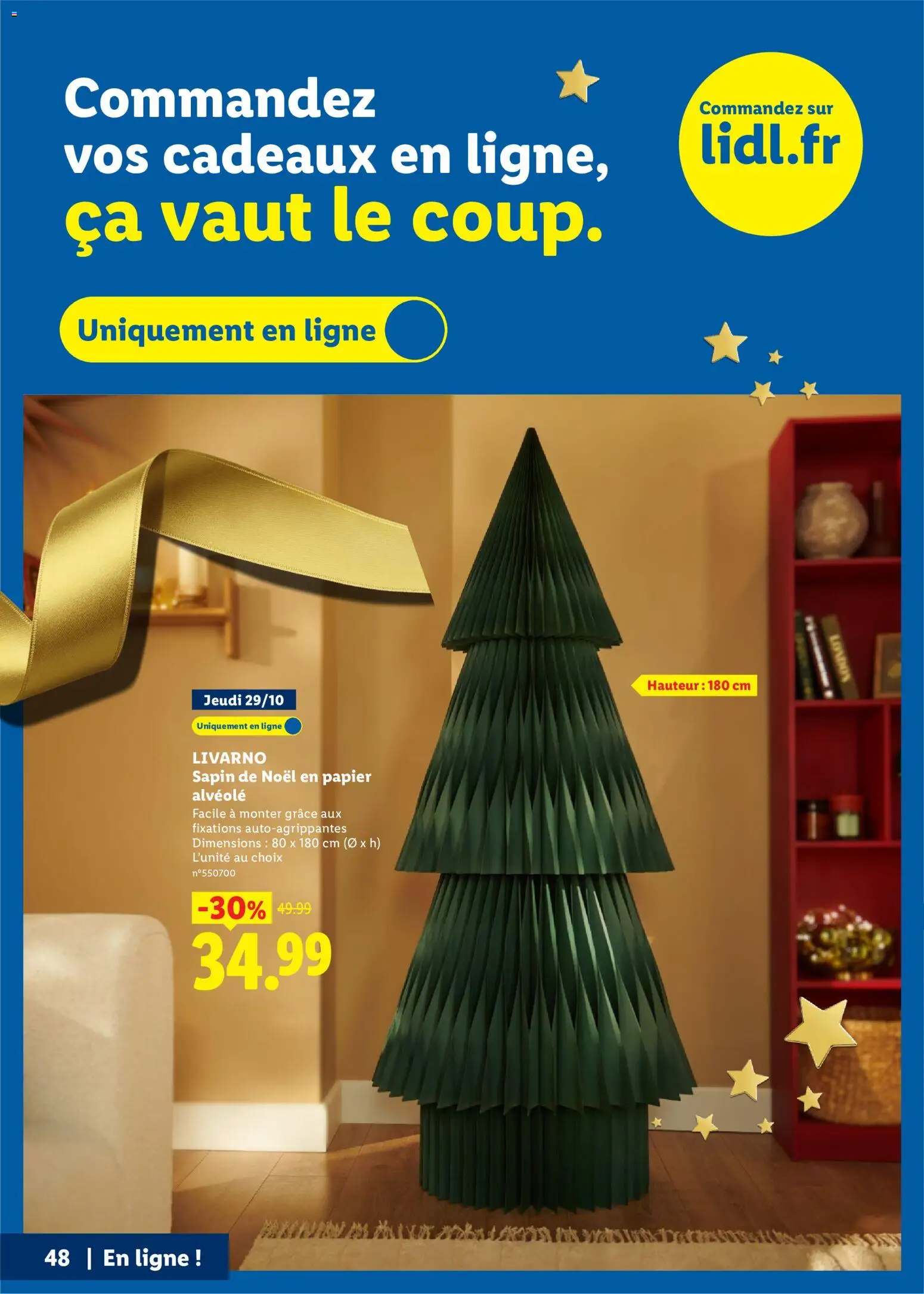 Prévisualisation de LIDL Catalogue de Noël du magasin LIDL formulaire valide 29/10/2026