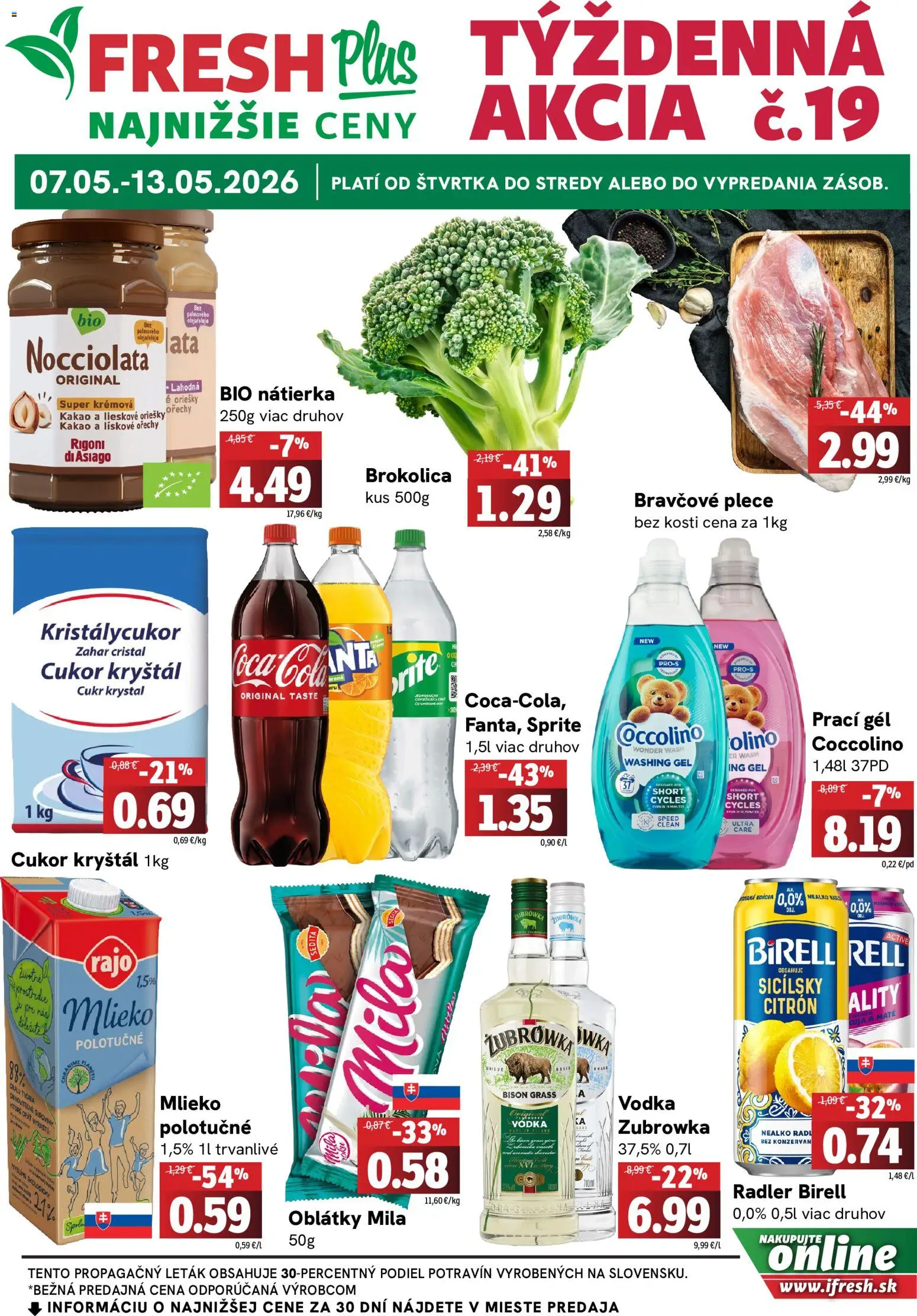 Náhľad Fresh letáku platného od 07.05.2026