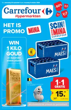 Voorbeeld van Carrefour folder week 39 van winkel Carrefour geldig vanaf 23/09/2026