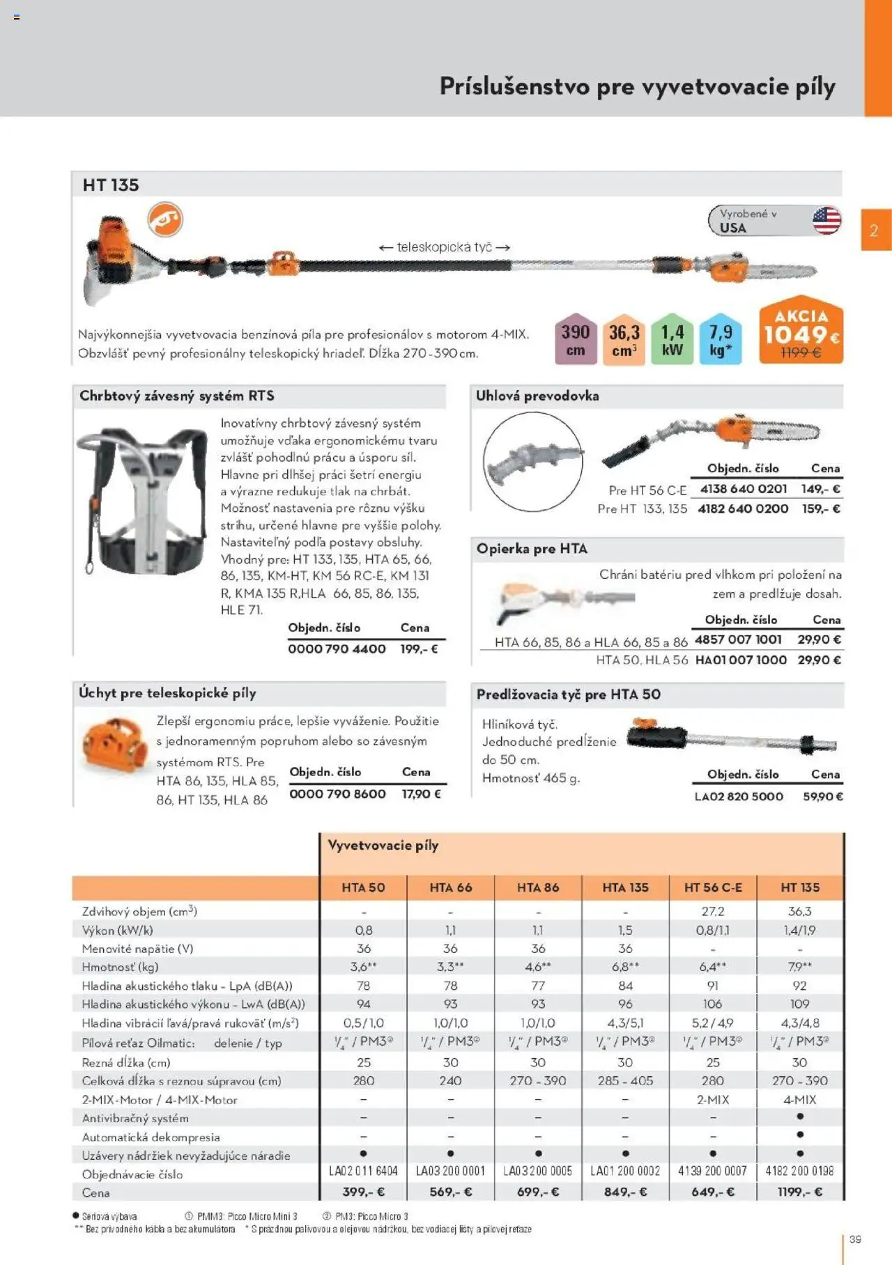 Náhľad STIHL letáku platného od 29.09.2025 - Píla, Náradie