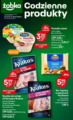 Pogląd gazetki "Żabka gazetka - Codzienne produkty" ze sklepu Żabka ważnej od 15.07.2026