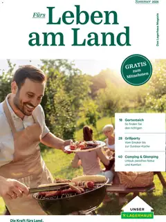Vorschau der Angebote: Lagerhaus Lagerhaus Fürs Leben am Land gültig ab 01.05.2026