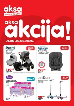 Pregled letka AKSA Katalog trgovine AKSA vrijedi od 01.06.2026