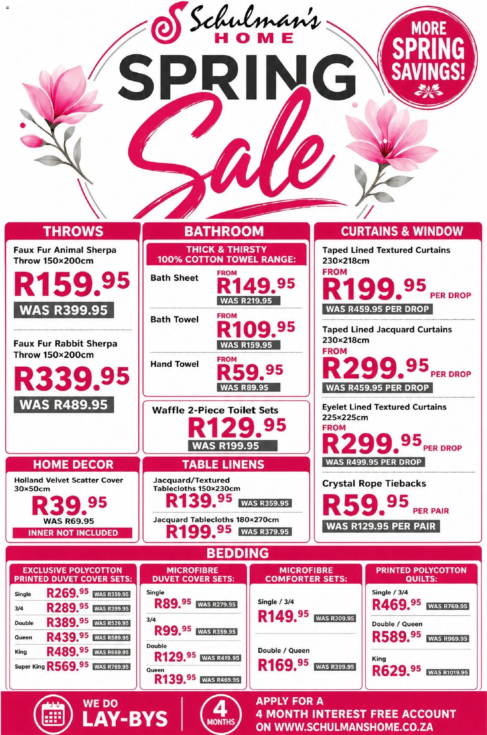 Preview of Schulman's Home flyer valid from 03/09/2026