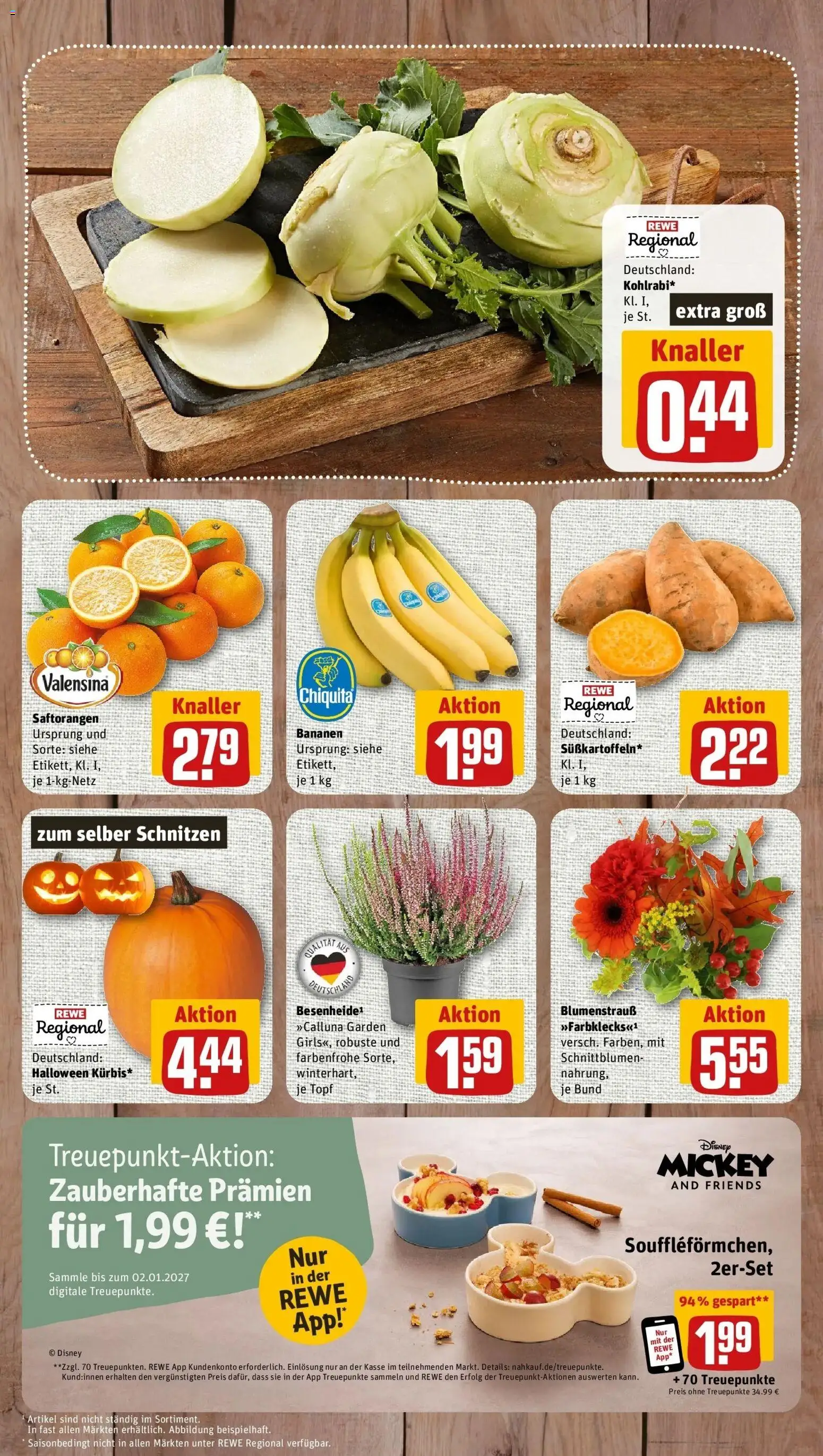 Vorschau von dem Prospekt des Geschäftes Rewe, gültig ab dem 12.10.2026