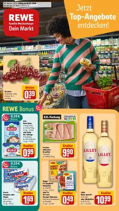 Vorschau von dem Prospekt des Geschäftes Rewe, gültig ab dem 05.07.2026