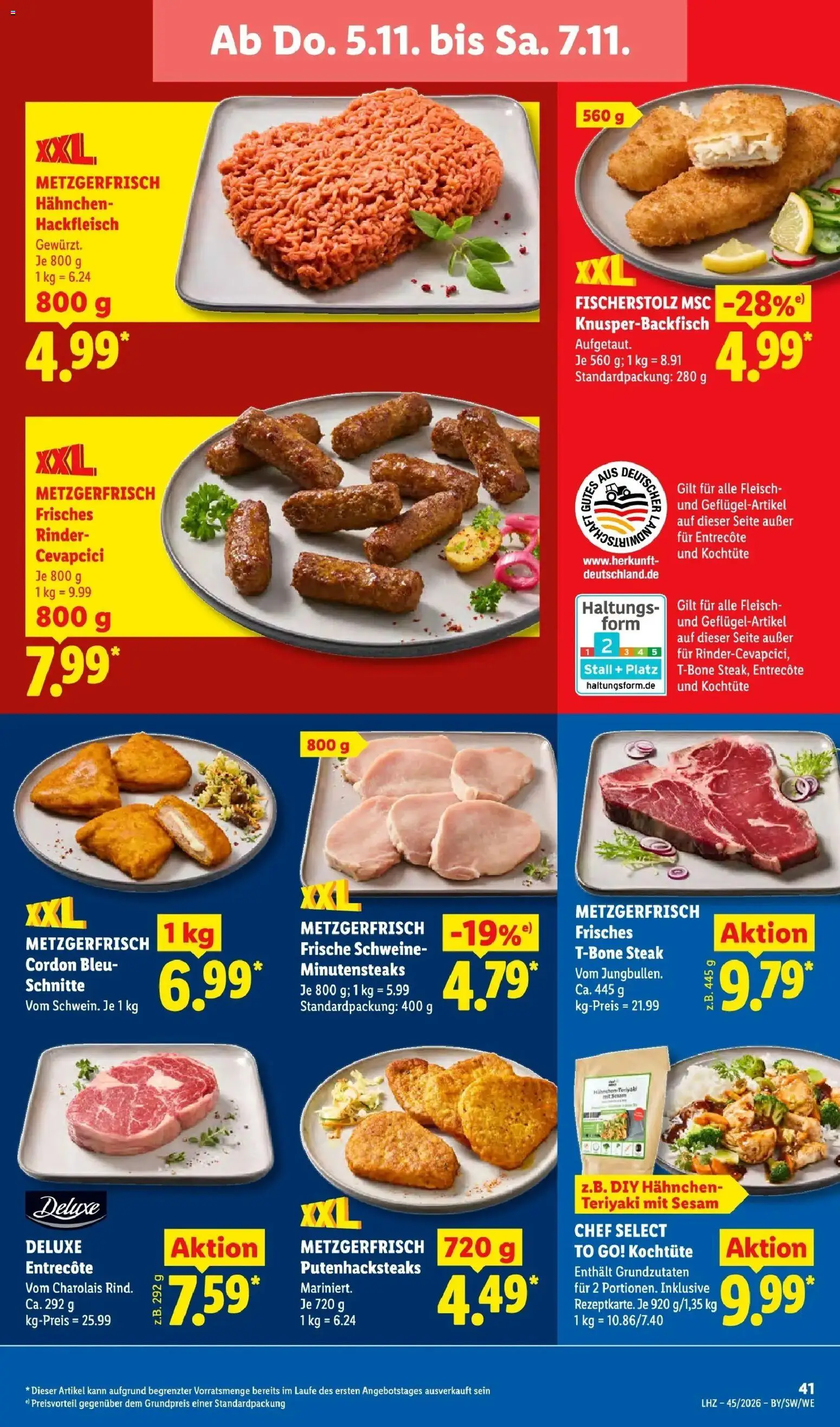 Vorschau von dem Prospekt des Geschäftes Lidl, gültig ab dem 02.11.2026